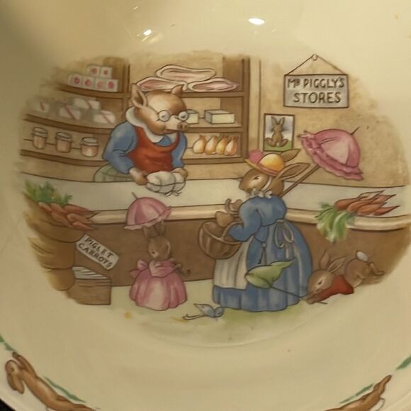 Set of 3 bunnykins royal Dolton Tableware - Picture 7 of 11